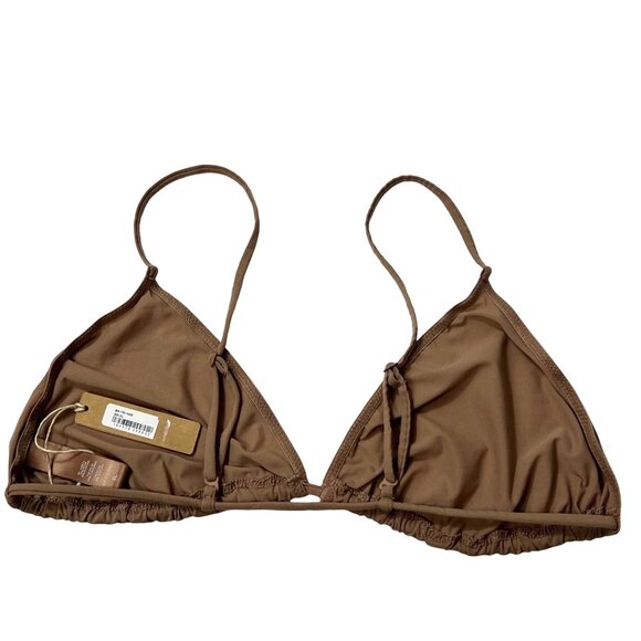 SKIMS Micro Cording String Triangle Bralette Sienna XL - Picture 3 of 11